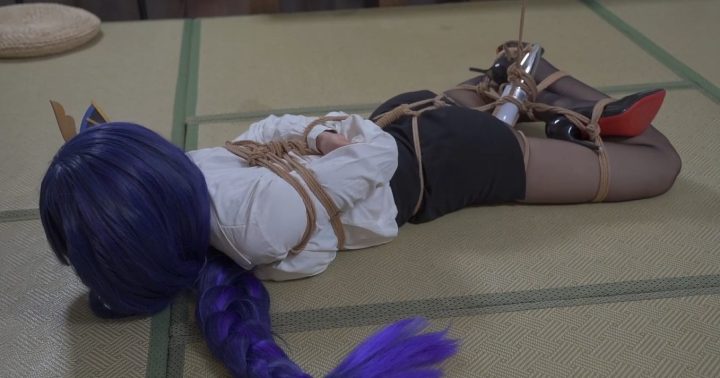 编号3081 象人原创 工作室_小0-雷电将军，但是OL版。单脚吊缚+逆海老缚，悬吊震动，挣扎无用。 1V 1P_LSP爱看_PikPak云盘_资源合集_免费下载