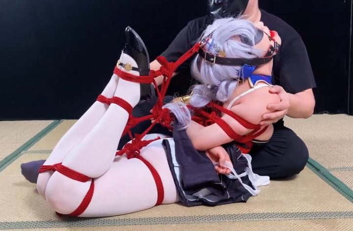 编号2863 象人定拍 工作室_小0-cos德莉莎，超长时间的驷马&极限马具口塞头脚收紧，绝活驷马来了！ 1V 1P_LSP爱看_PikPak云盘_资源合集_免费下载