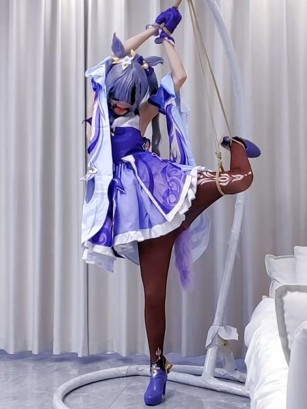 编号2614 嗷大喵_二次元少女cos系列12刻晴篇 1V 1P_LSP爱看_PikPak云盘_资源合集_免费下载